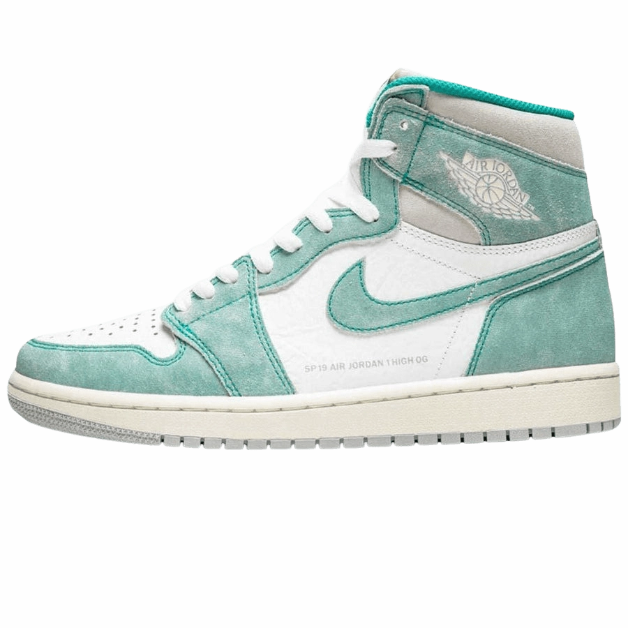 Air Jordan 1 Turbo Green Air Jordan 1 High classic sneakers with premium finish
