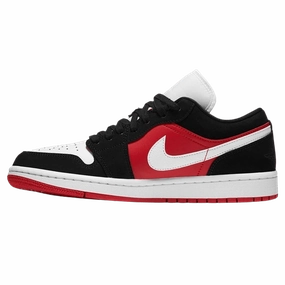 Air Jordan 1 Wmns Low 'Gym Red Black' Air Jordan 1 timeless sneakers for Jordan fans