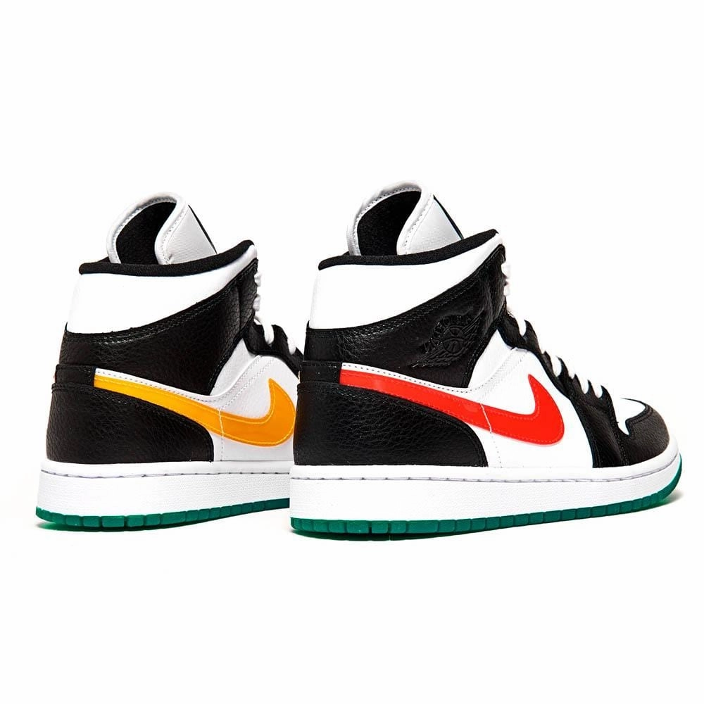 Air Jordan 1 Wmns Mid 'Alternate Swoosh' Air Jordan 1 vintage style sneakers