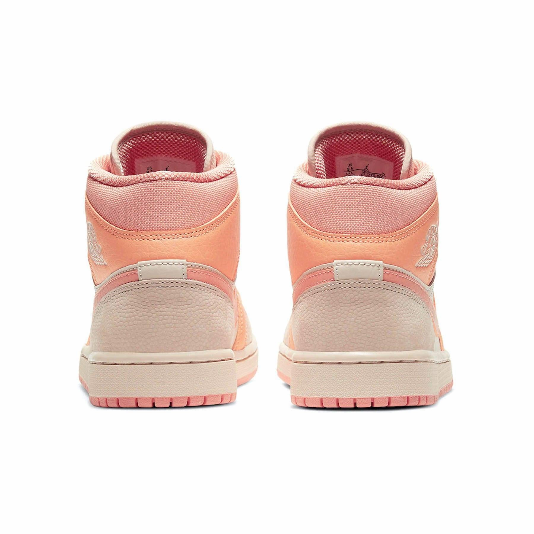 Air Jordan 1 Wmns Mid 'Apricot' Air Jordan 1 Mid streetwear shoes