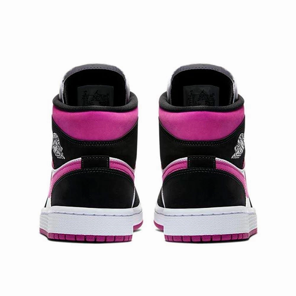 Air Jordan 1 WMNS Mid 'Black Cactus Flower' Air Jordan 1 vintage style sneakers