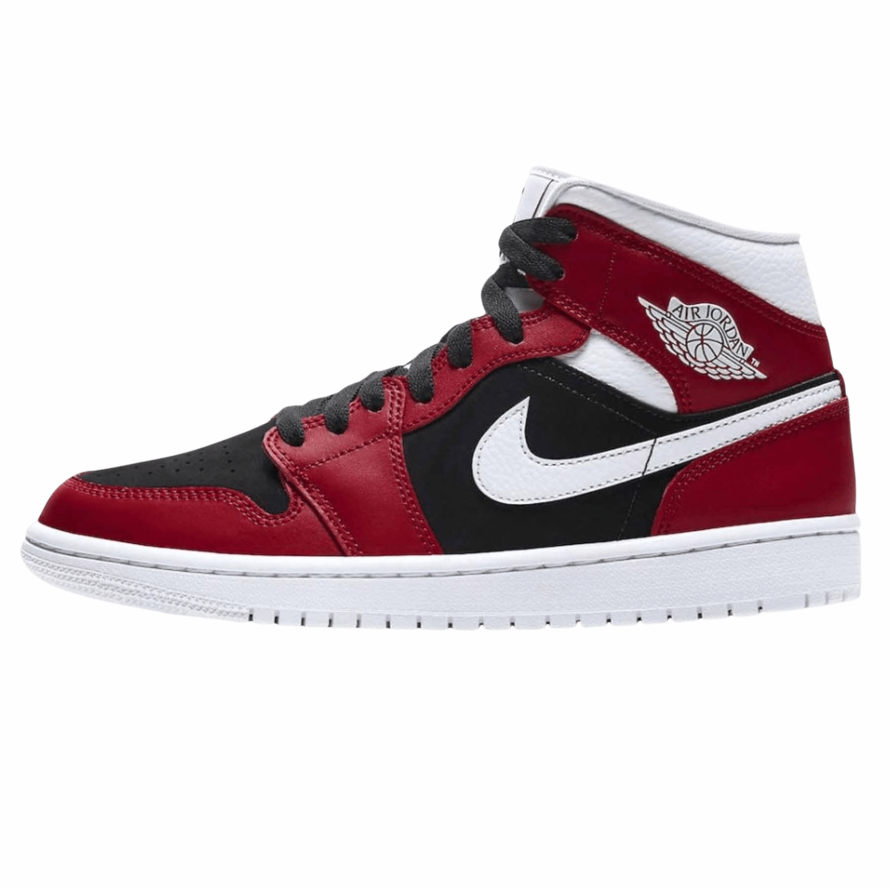 Air Jordan 1 Wmns Mid 'Gym Red Black' Air Jordan 1 timeless sneakers for Jordan fans