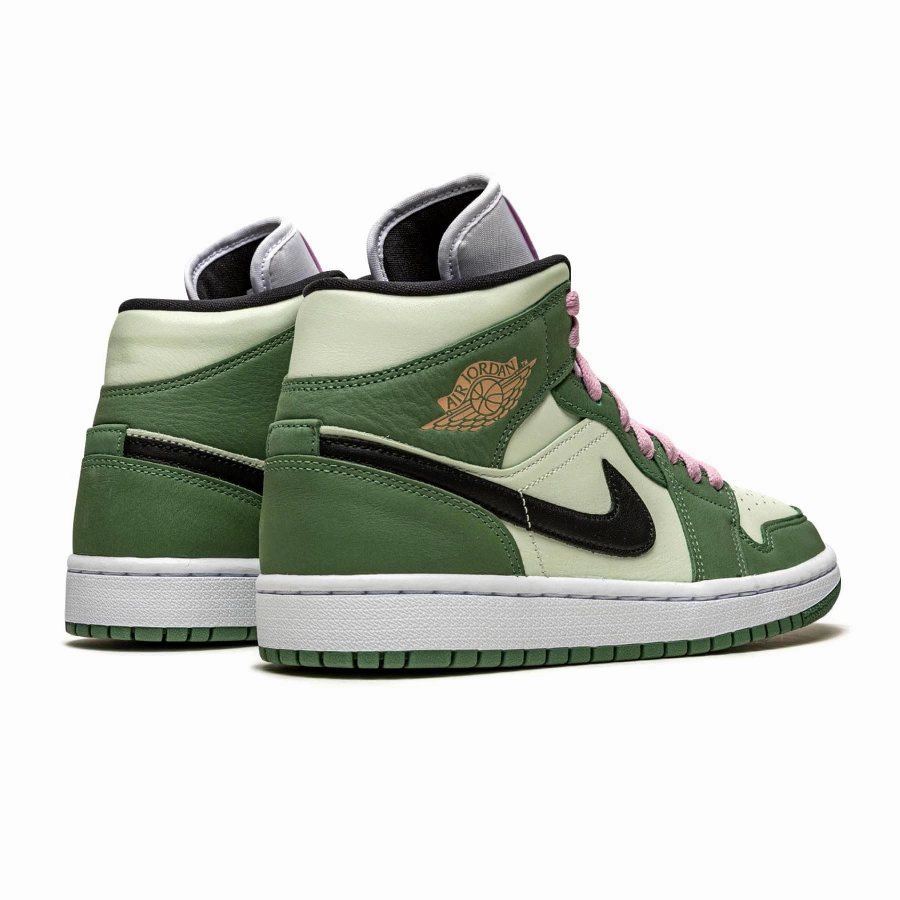 Air Jordan 1 Wmns Mid SE 'Dutch Green' Air Jordan 1 vintage style sneakers