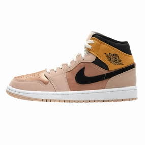 Air Jordan 1 Wmns Mid SE 'Particle Beige' Air Jordan 1 Mid versatile shoes for daily wear