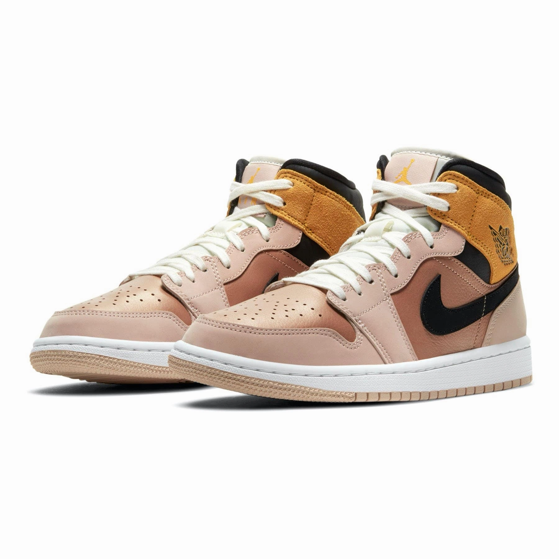 Air Jordan 1 Wmns Mid SE 'Particle Beige' Air Jordan 1 Mid streetwear shoes