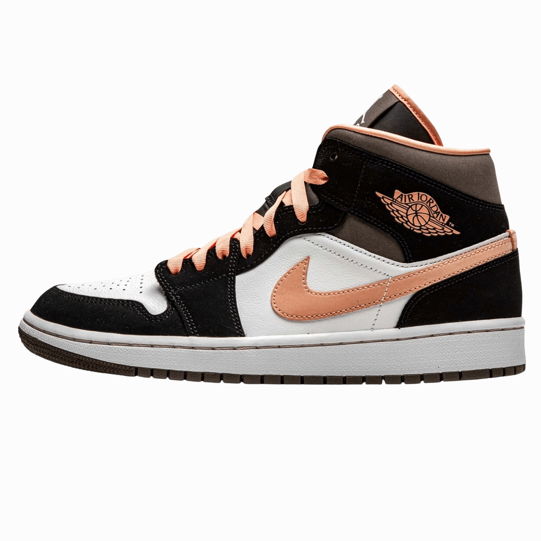 Air Jordan 1 Wmns Mid SE 'Peach Mocha' Air Jordan 1 timeless sneakers for Jordan fans