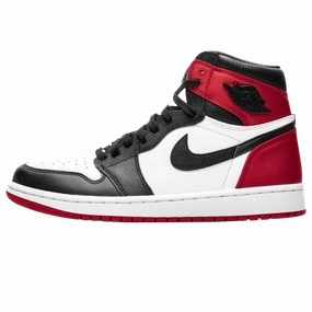 Air Jordan 1 Wmns Retro High 'Satin Black Toe' Air Jordan 1 High classic sneakers with premium finish