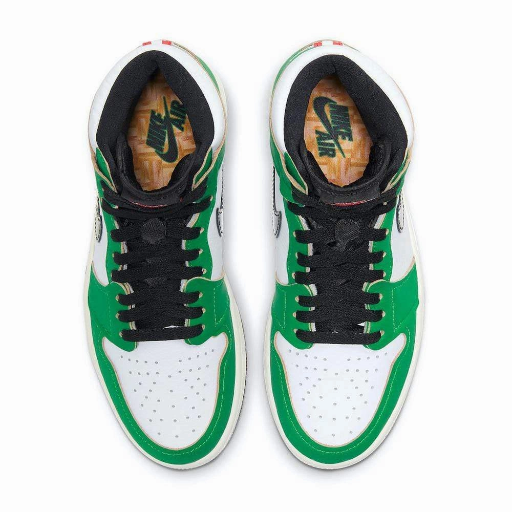 Air Jordan 1 Wmns Retro High OG 'Lucky Green' Air Jordan 1 vintage style sneakers