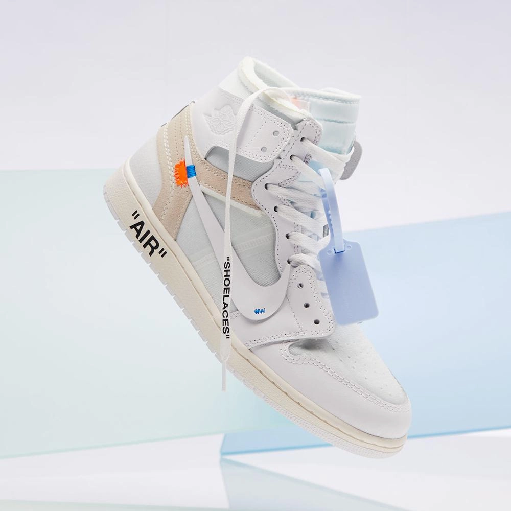 Air Jordan 1 x OFF-WHITE NRG Air Jordan 1 vintage style sneakers