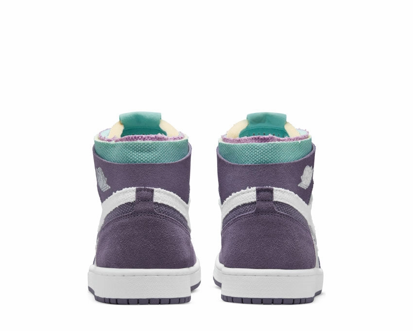 Air Jordan 1 Zoom Air Comfort Vintage leather court sneakers