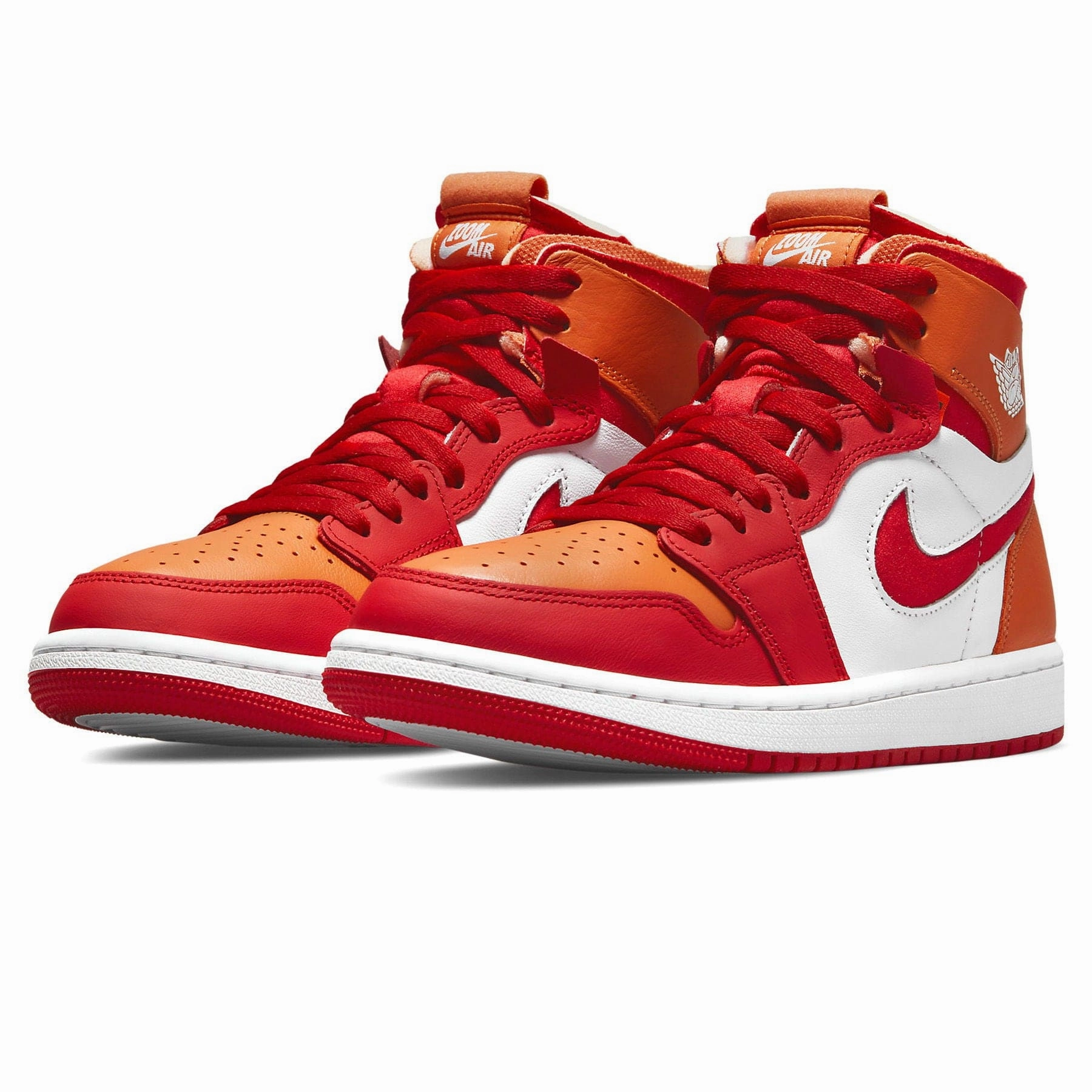Air Jordan 1 Zoom Air Comfort Wmns 'Fire Red Hot Curry' Air Jordan 1 classic sneakers