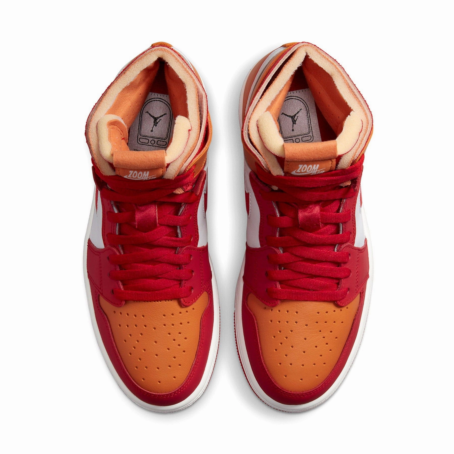 Air Jordan 1 Zoom Air Comfort Wmns 'Fire Red Hot Curry' Air Jordan 1 High OG shoes