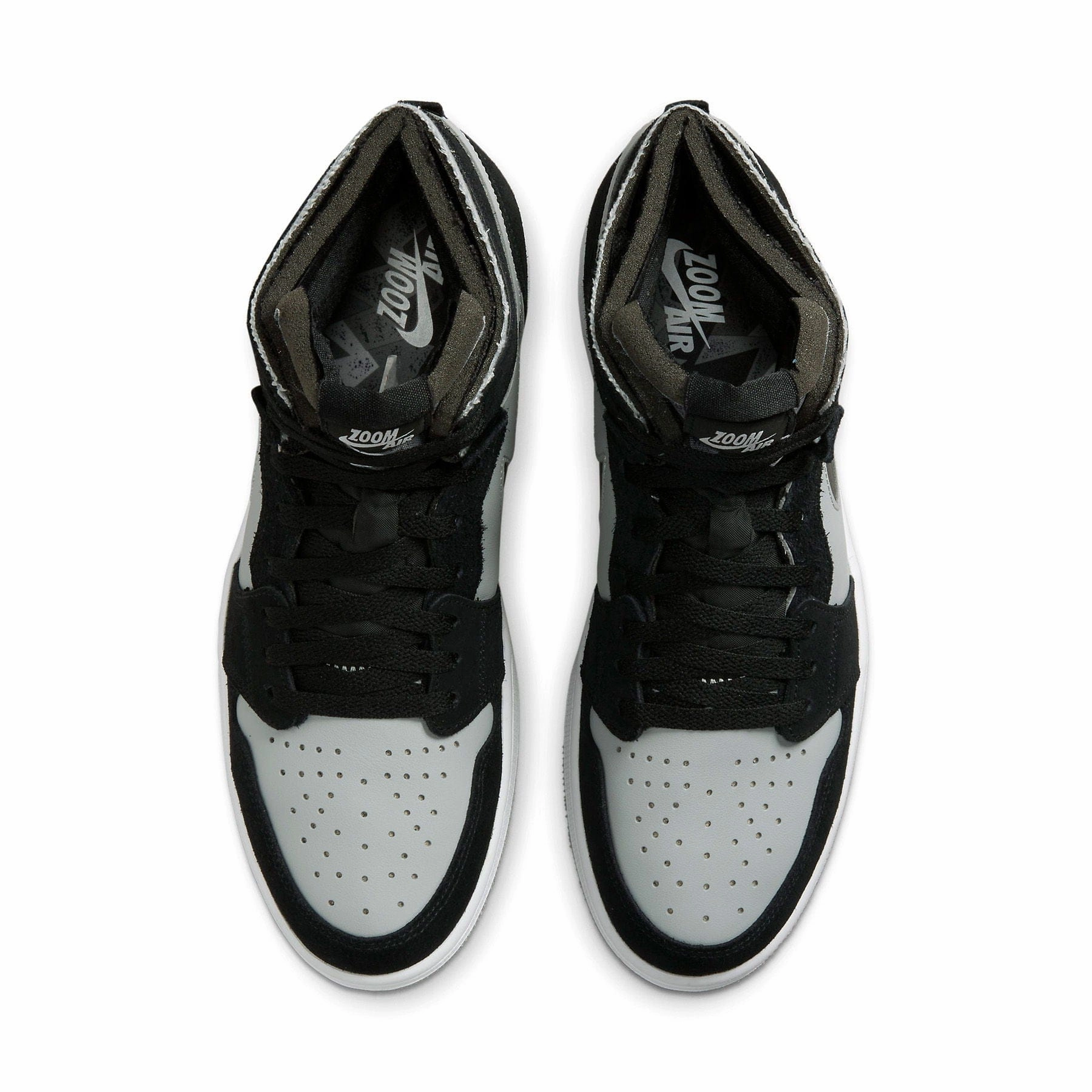 Air Jordan 1 Zoom CMFT 'Black Light Smoke Grey' Air Jordan 1 classic sneakers