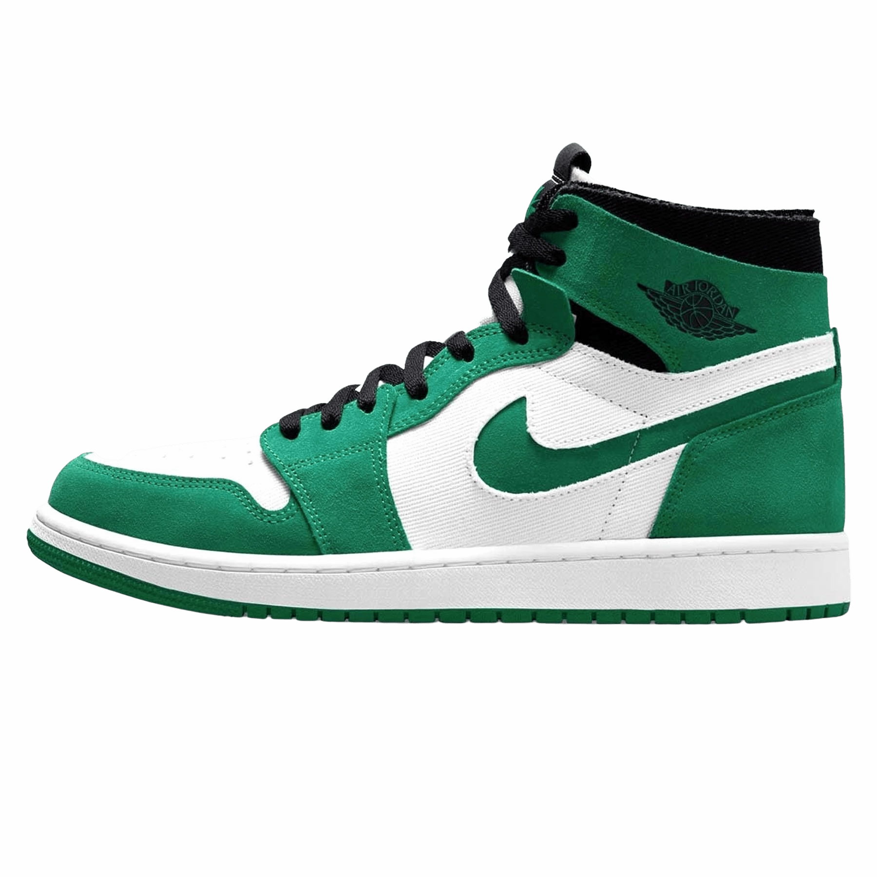 Air Jordan 1 Zoom Comfort 'Stadium Green' Air Jordan 1 High classic sneakers with premium finish