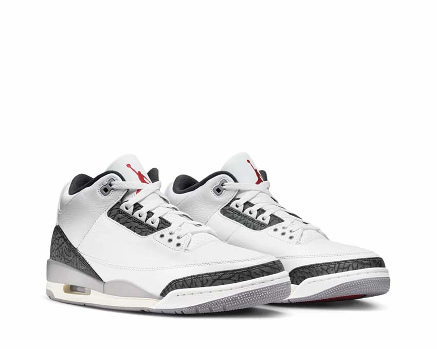 Air Jordan 3 Retro "Cement Grey" Timeless hoop footwear