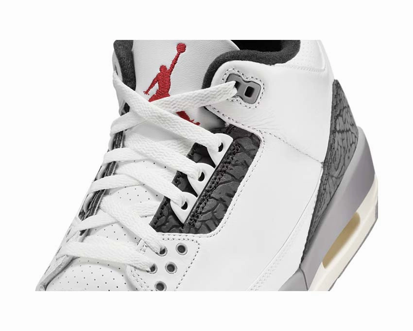 Air Jordan 3 Retro "Cement Grey" Timeless hoop footwear