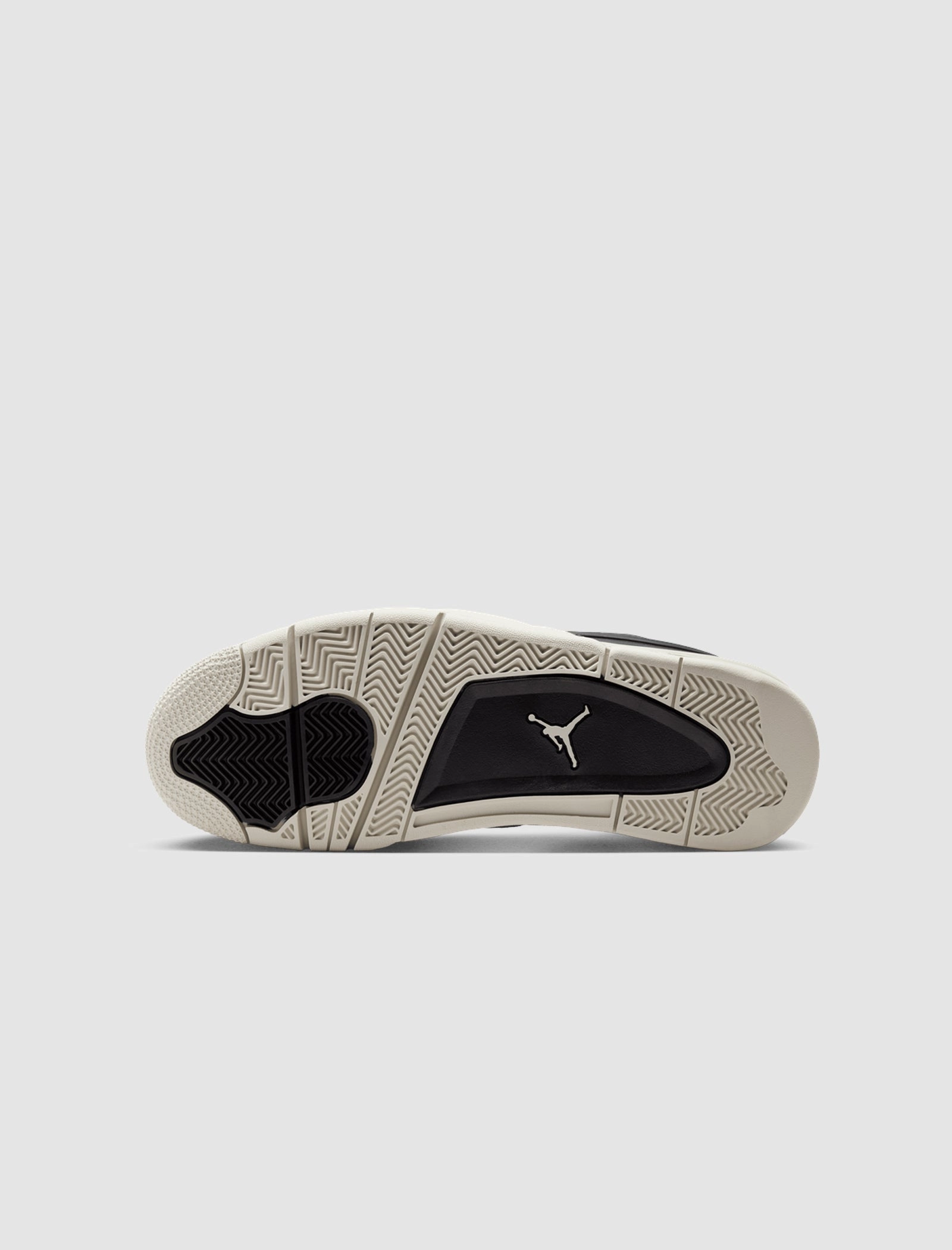 AIR JORDAN 4 REMIX "BLACK/LIGHT BONE" Retro basketball lifestyle shoes