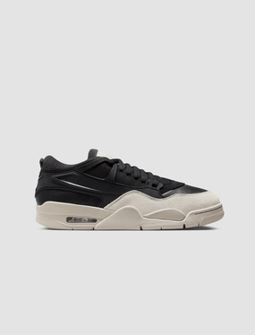 AIR JORDAN 4 REMIX "BLACK/LIGHT BONE" Iconic Air Jordan streetwear sneakers