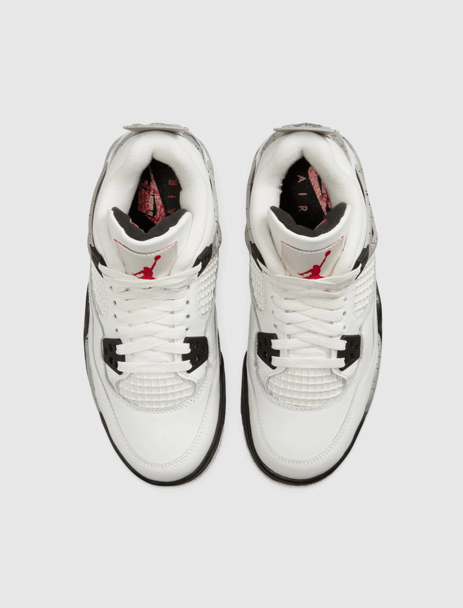 AIR JORDAN 4 RETRO "WHITE CEMENT" GS Retro basketball lifestyle shoes