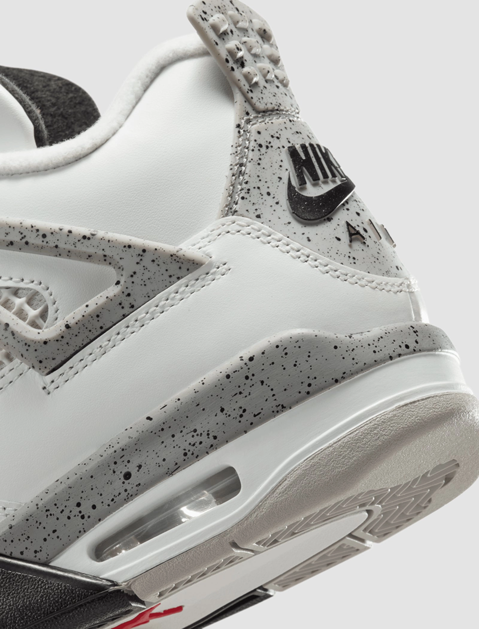 AIR JORDAN 4 RETRO "WHITE CEMENT" GS Retro basketball lifestyle shoes