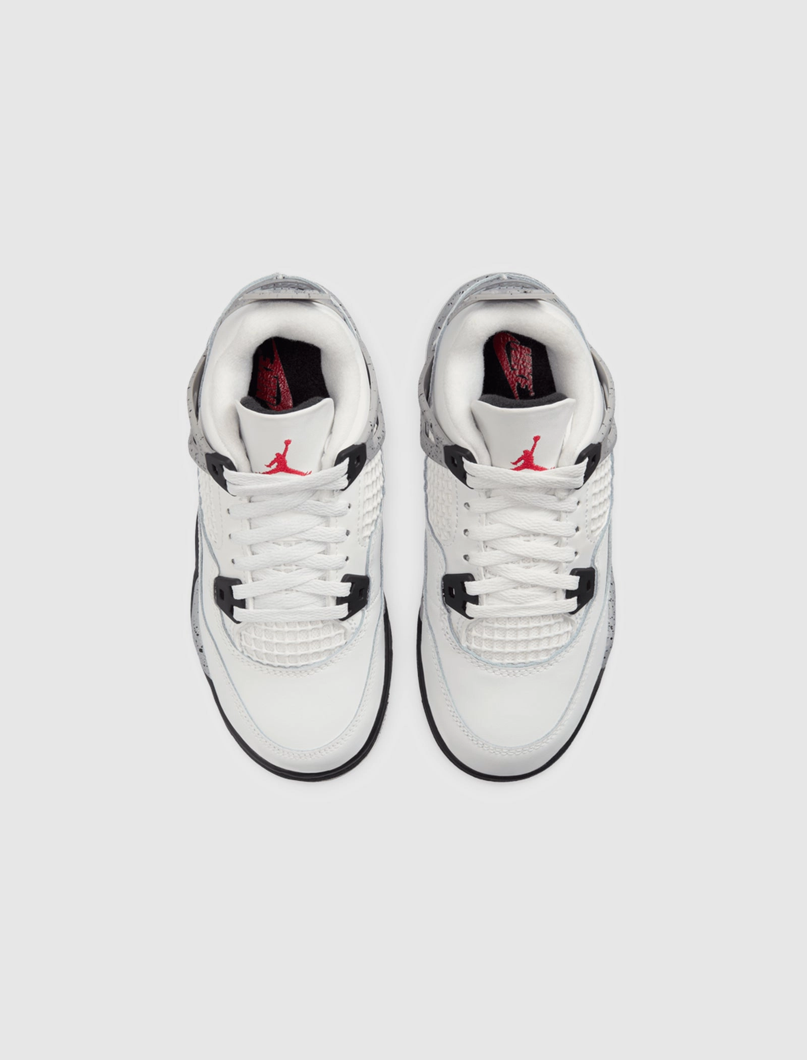 AIR JORDAN 4 RETRO "WHITE CEMENT" PS Retro basketball lifestyle shoes