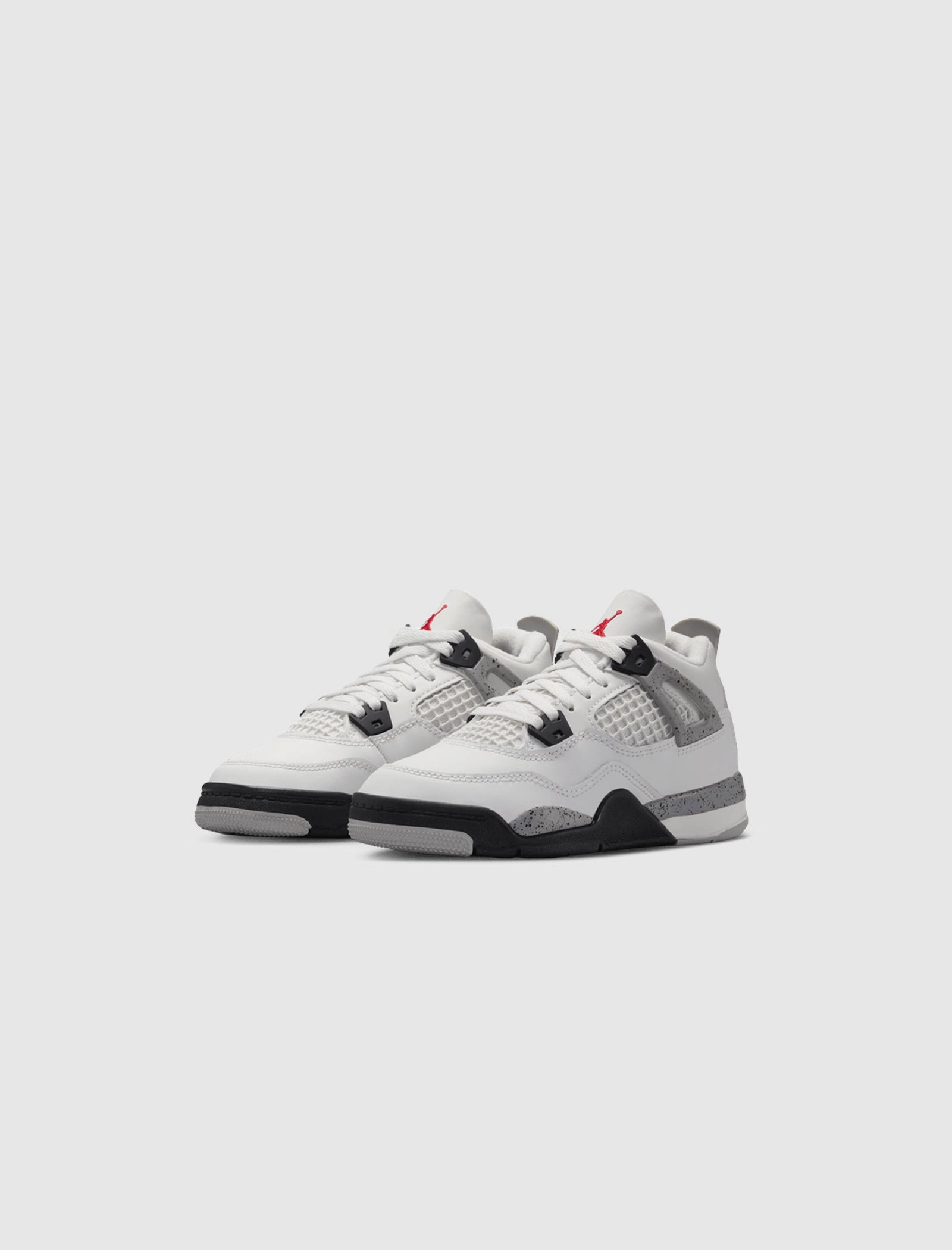 AIR JORDAN 4 RETRO "WHITE CEMENT" PS Retro basketball lifestyle shoes