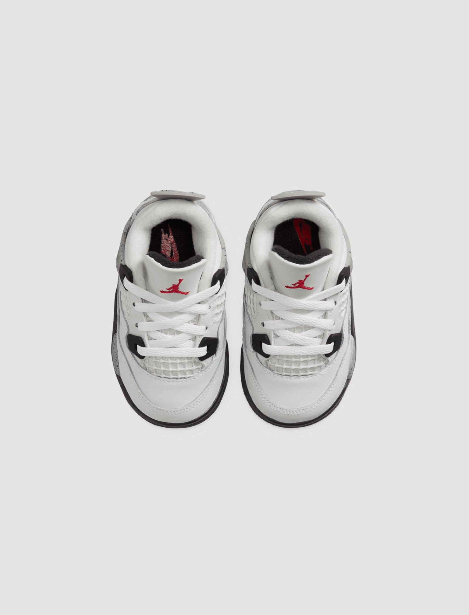 AIR JORDAN 4 RETRO "WHITE CEMENT" TD Retro basketball lifestyle shoes