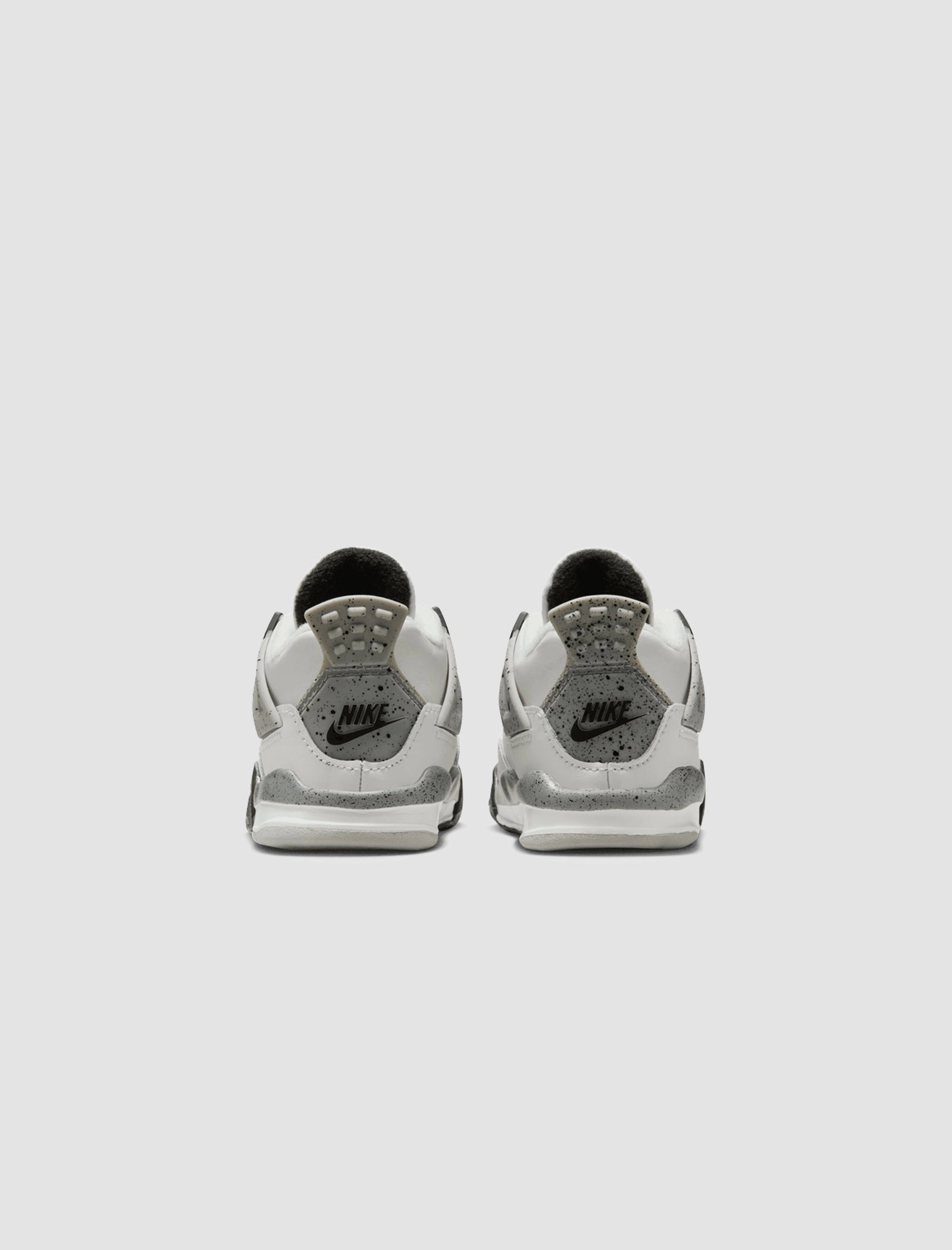 AIR JORDAN 4 RETRO "WHITE CEMENT" TD Retro basketball lifestyle shoes