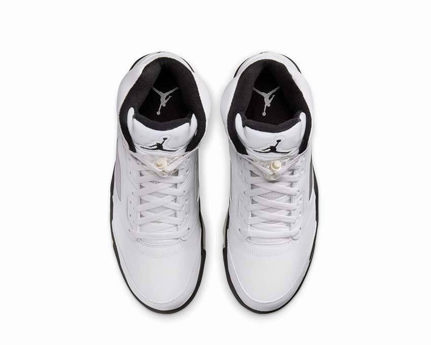 Air Jordan 5 Retro "White and Black" Timeless hoop footwear