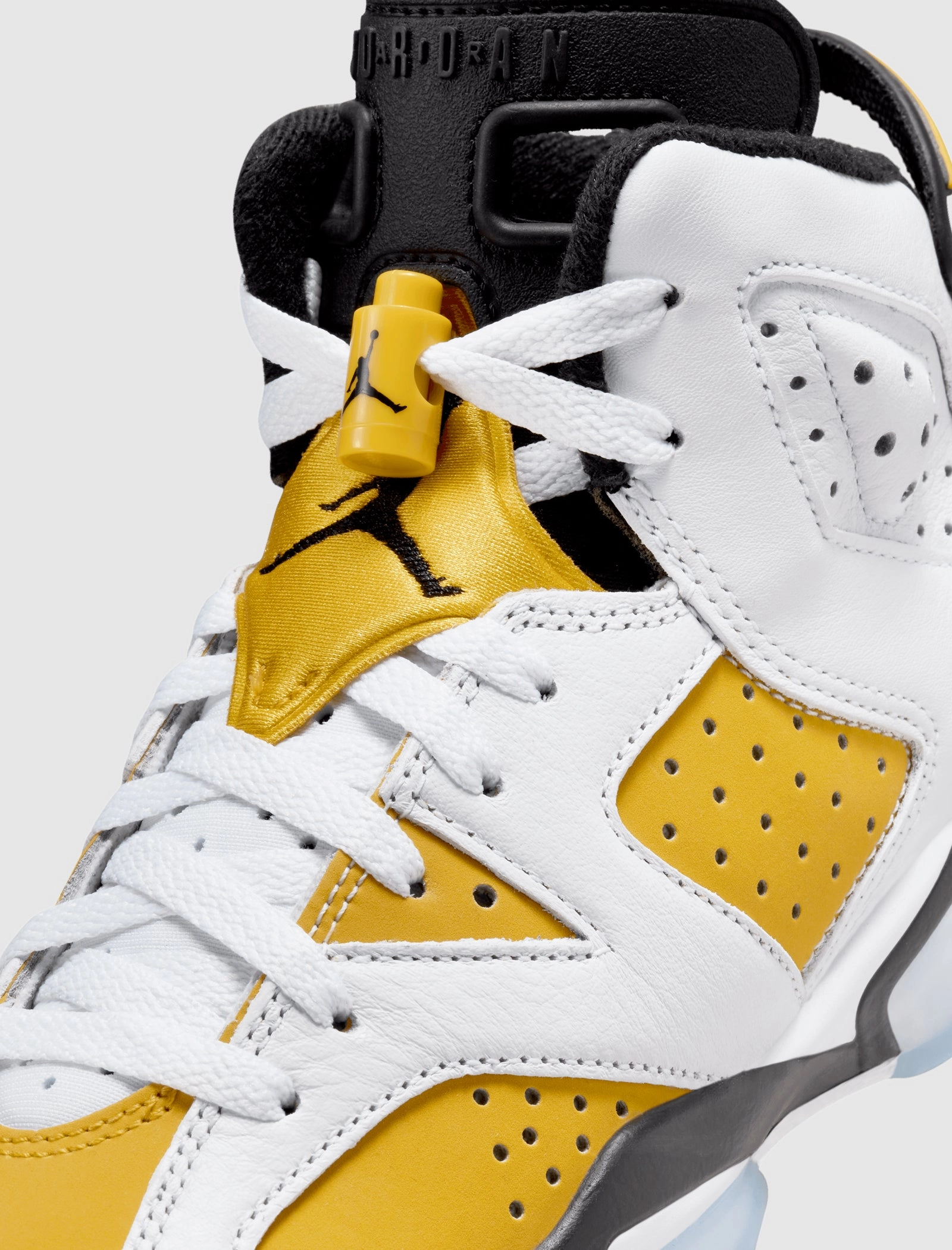 AIR JORDAN 6 RETRO "YELLOW OCHRE" GS Retro basketball lifestyle shoes