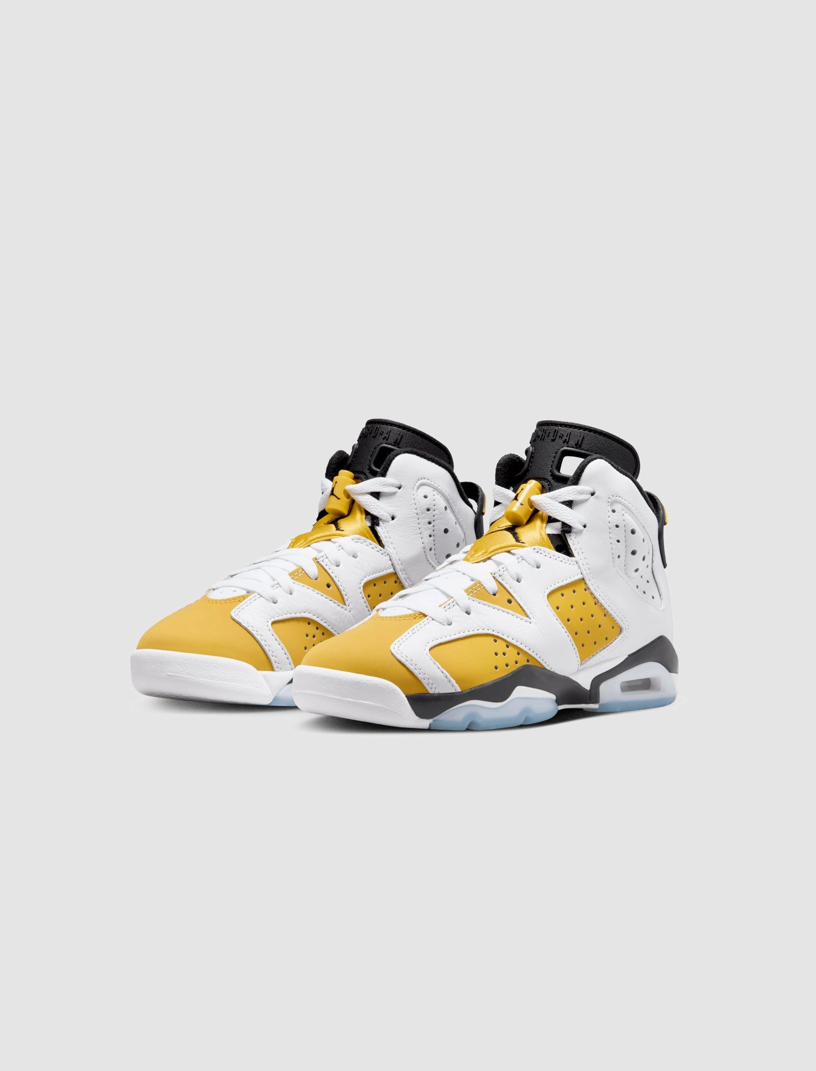 AIR JORDAN 6 RETRO "YELLOW OCHRE" GS Retro basketball lifestyle shoes