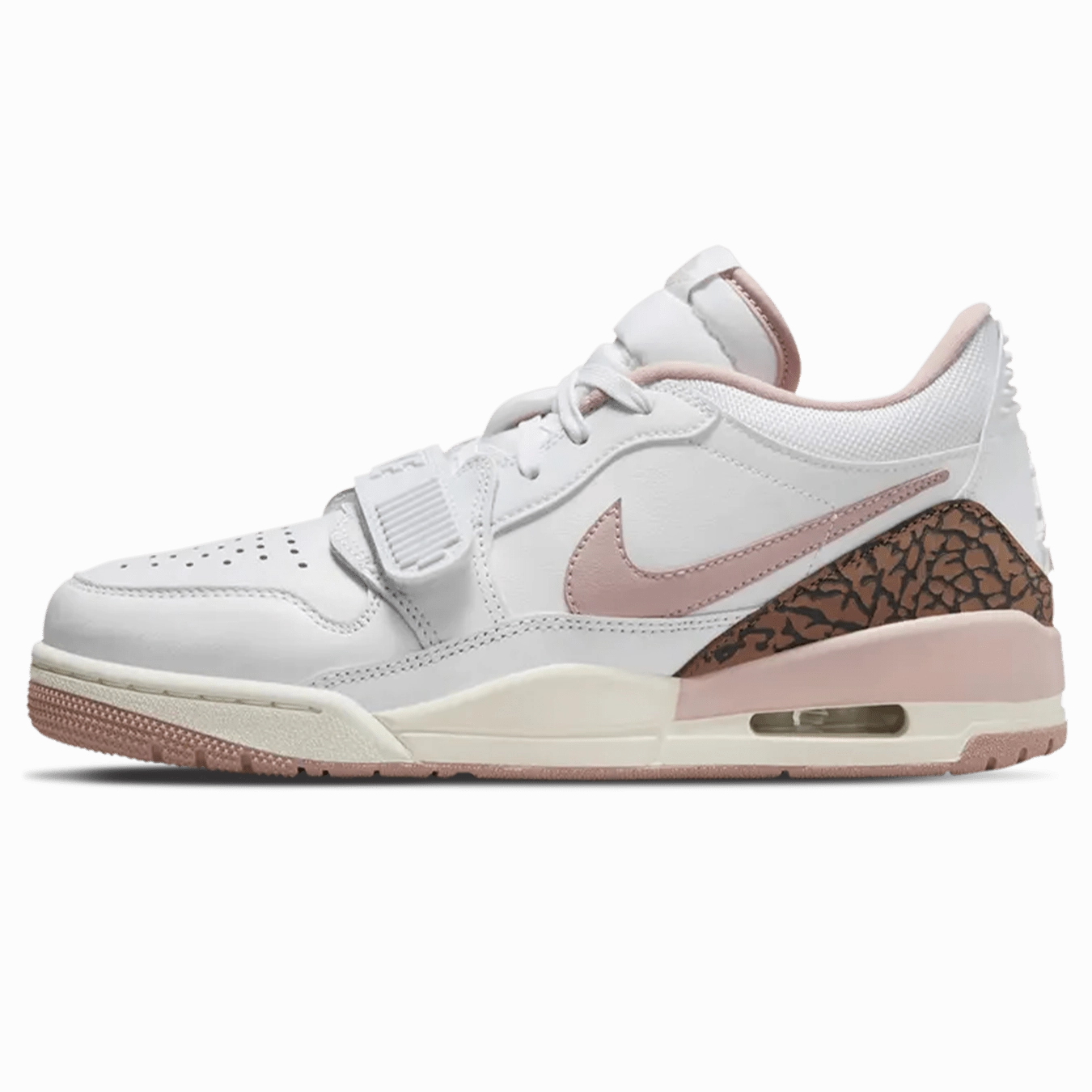 Air Jordan Legacy 312 Low Wmns 'White Pink Oxford' Air Jordan 1 sneakers with heritage court style