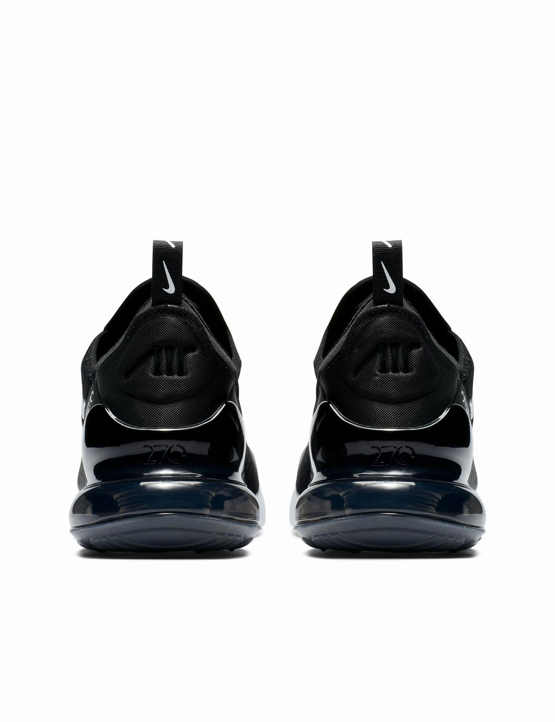 Air Max 270 Shoes - Black/White/Anthracite Nike women's stylish athletic footwear