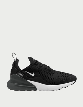 Air Max 270 Shoes - Black/White/Anthracite Nike womens shoes with sleek design