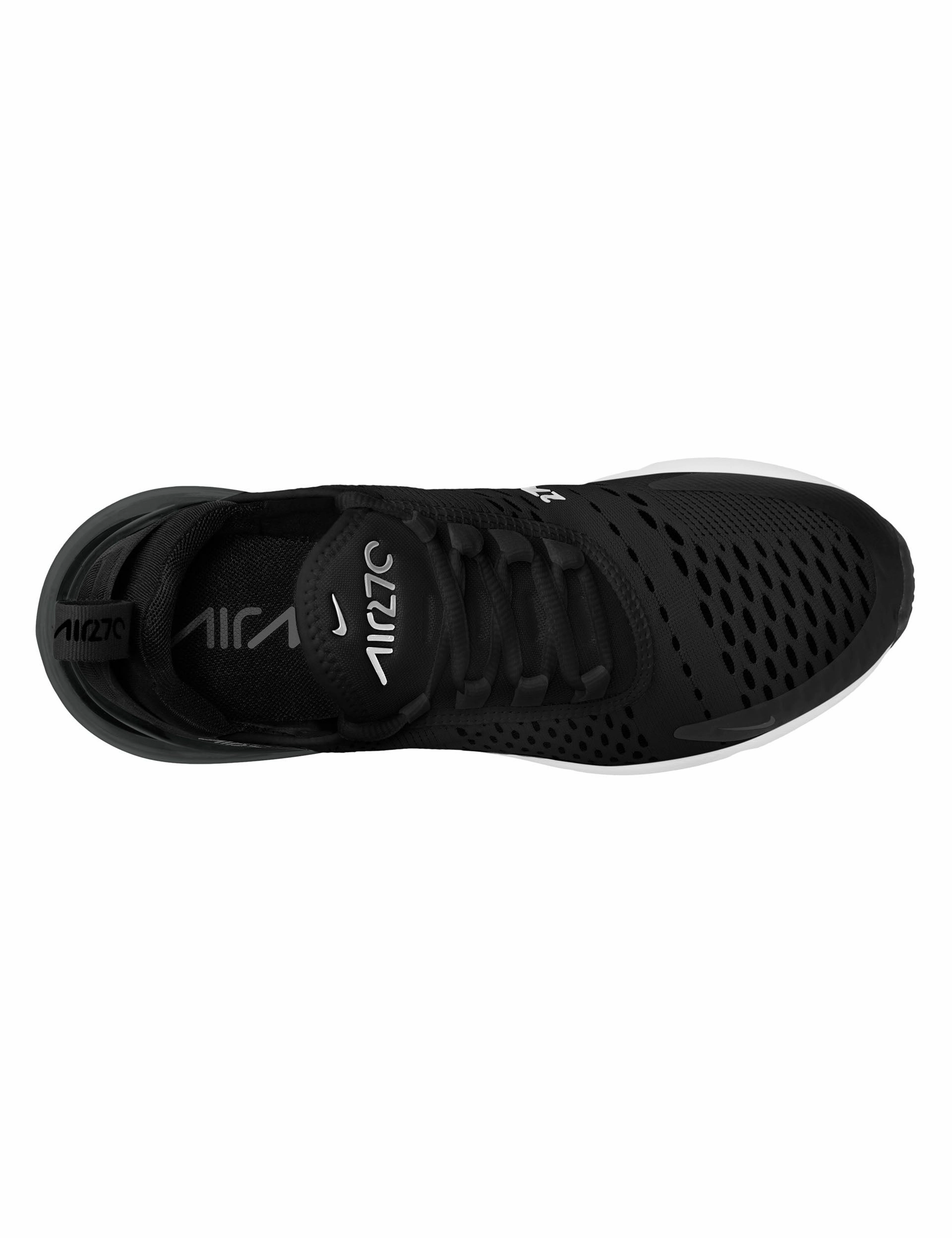 Air Max 270 Shoes - Black/White/Anthracite Nike women's stylish athletic footwear