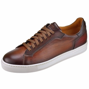Amadeo Leather Wrap Sneaker Magnanni premium leather dress shoes