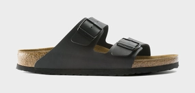 Arizona Mens Sandals (Black/Brown) Supportive Birkenstock clogs