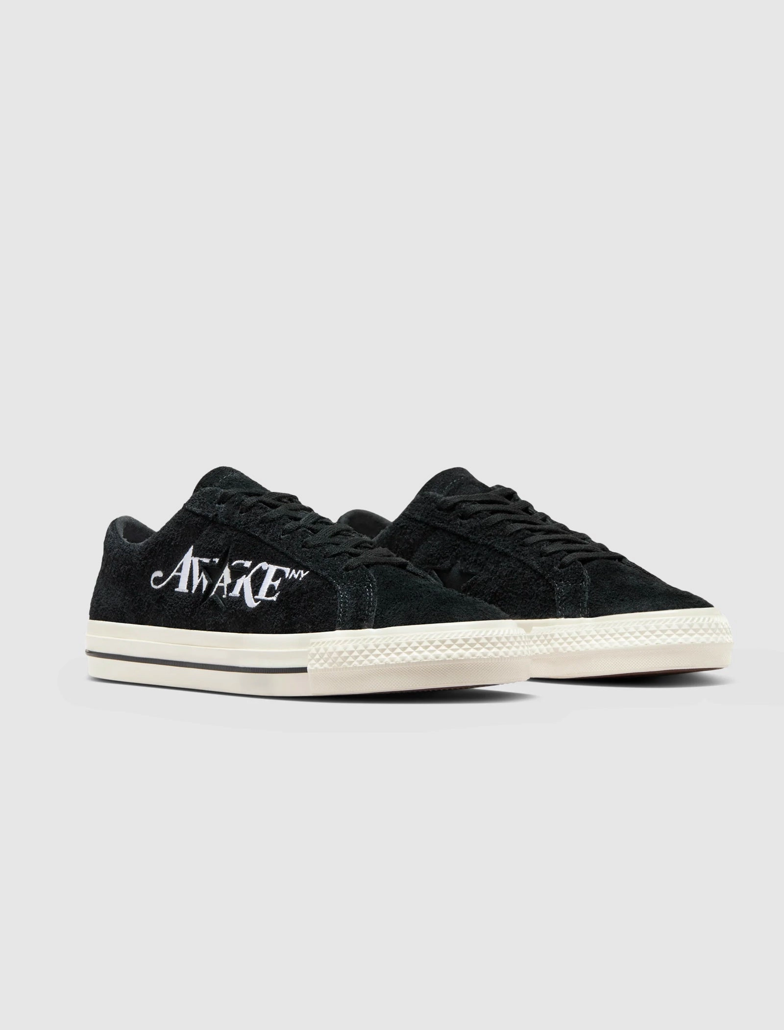 AWAKE NY X ONE STAR PRO OX "BLACK" Retro canvas shoes