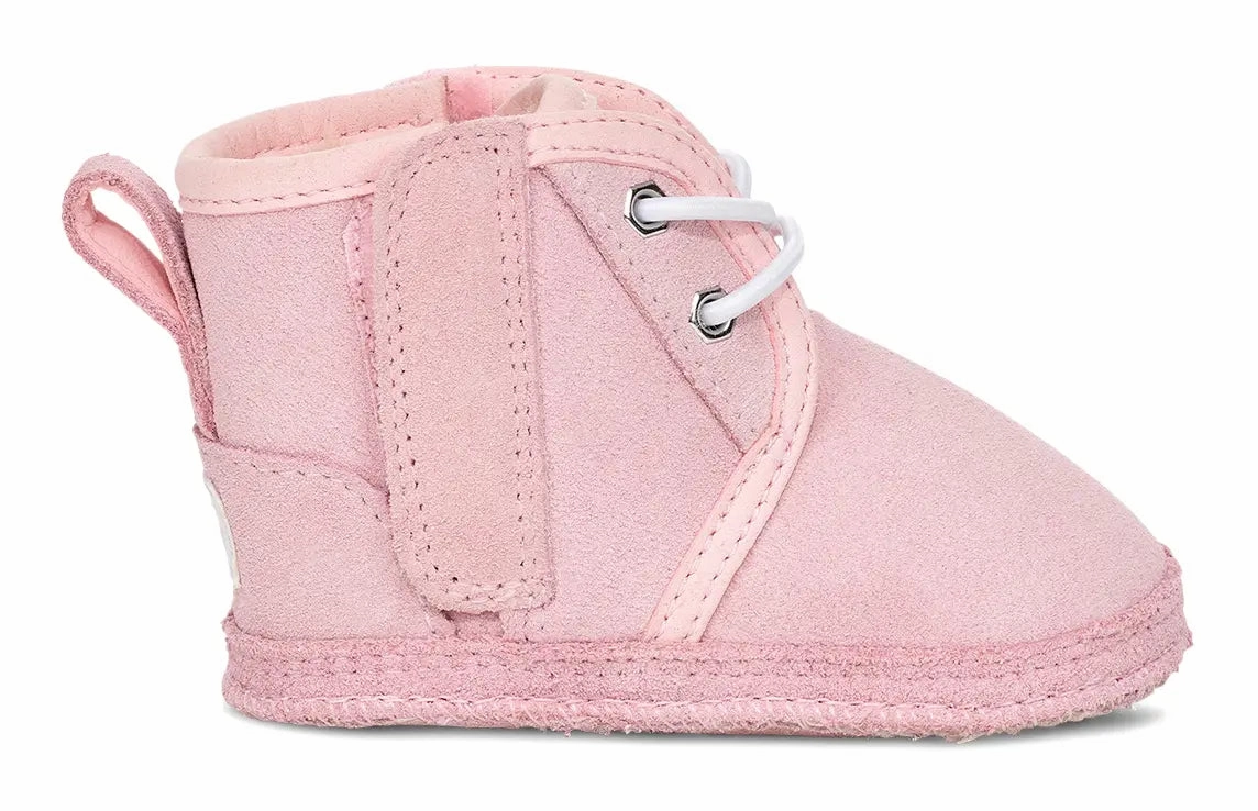 Baby UGG Neumel  Cozy Suede Boot with Wool Lining & Easy Hook-and-Loop Closure Ugg cozy footwear visuals