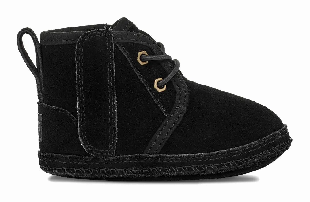 Baby UGG Neumel  Cozy Suede Boot with Wool Lining & Easy Hook-and-Loop Closure Ugg cozy footwear visuals
