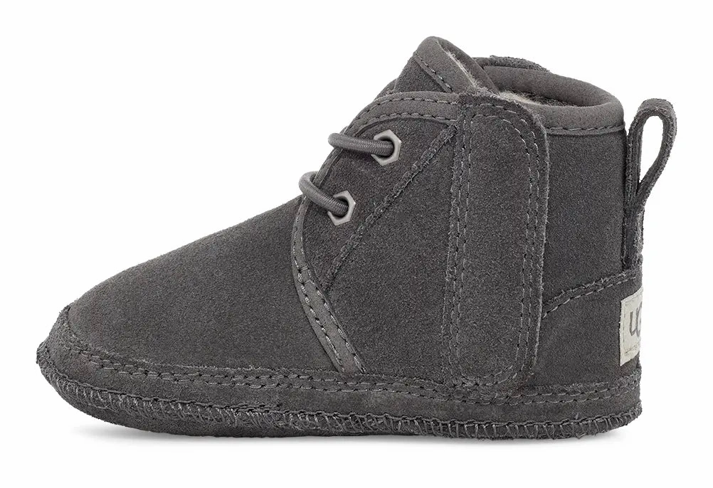 Baby UGG Neumel  Cozy Suede Boot with Wool Lining & Easy Hook-and-Loop Closure Ugg cozy footwear visuals