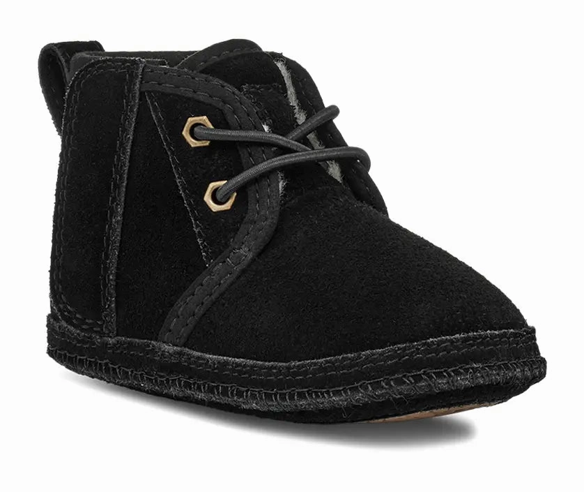 Baby UGG Neumel  Cozy Suede Boot with Wool Lining & Easy Hook-and-Loop Closure Ugg cozy footwear visuals