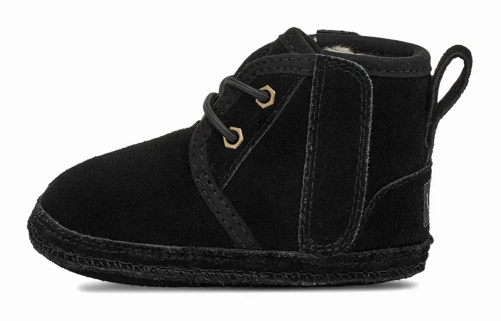 Baby UGG Neumel  Cozy Suede Boot with Wool Lining & Easy Hook-and-Loop Closure Ugg cozy footwear visuals
