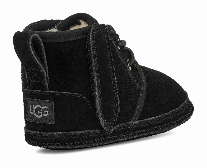 Baby UGG Neumel  Cozy Suede Boot with Wool Lining & Easy Hook-and-Loop Closure Ugg cozy footwear visuals