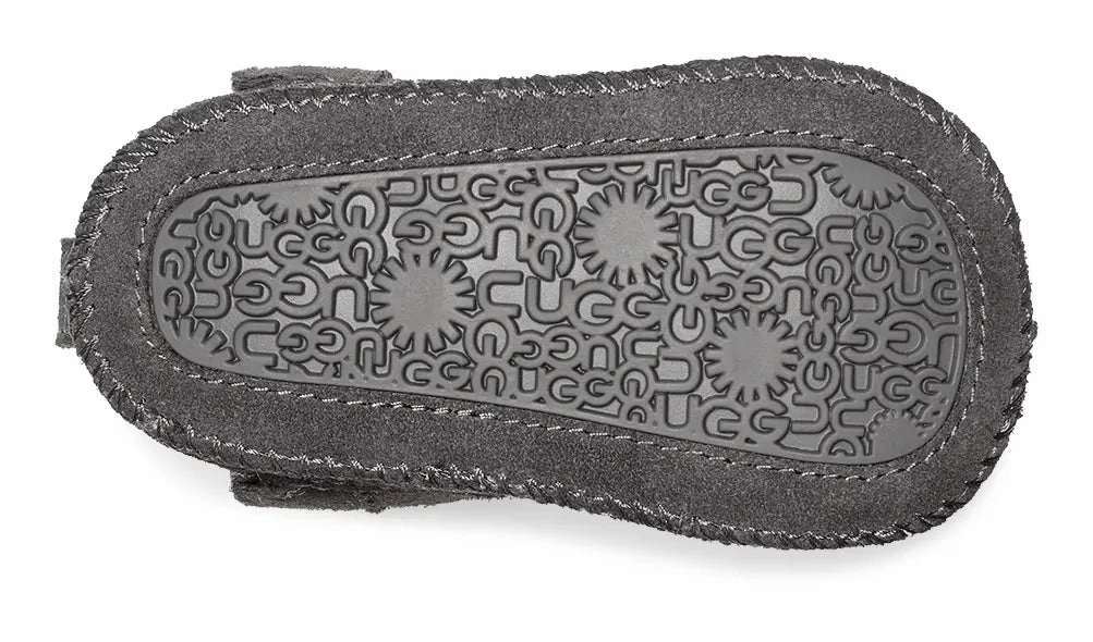 Baby UGG Neumel  Cozy Suede Boot with Wool Lining & Easy Hook-and-Loop Closure Ugg cozy footwear visuals