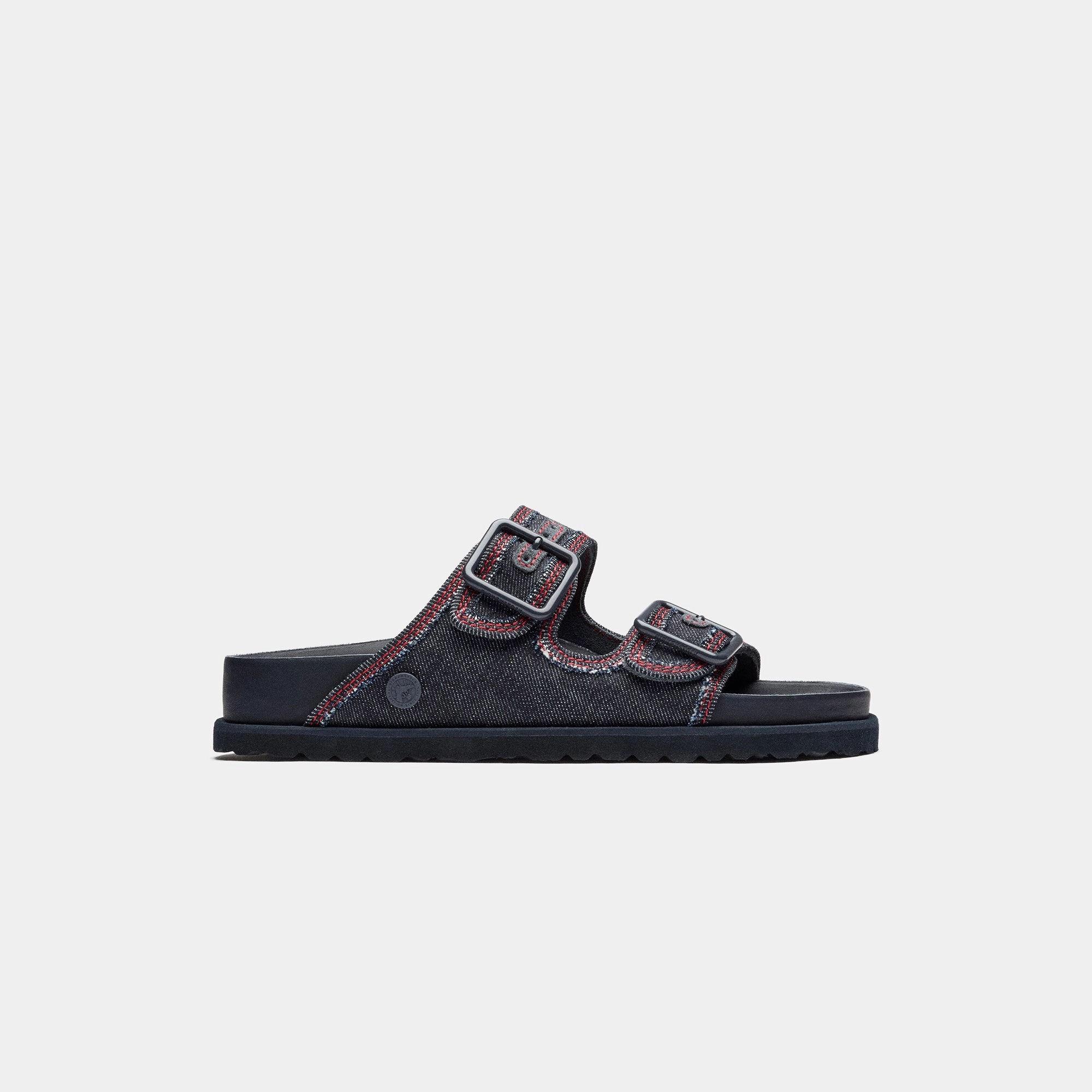 Birkenstock 1774 Arizona - Dark Wash Open-toe comfort slides