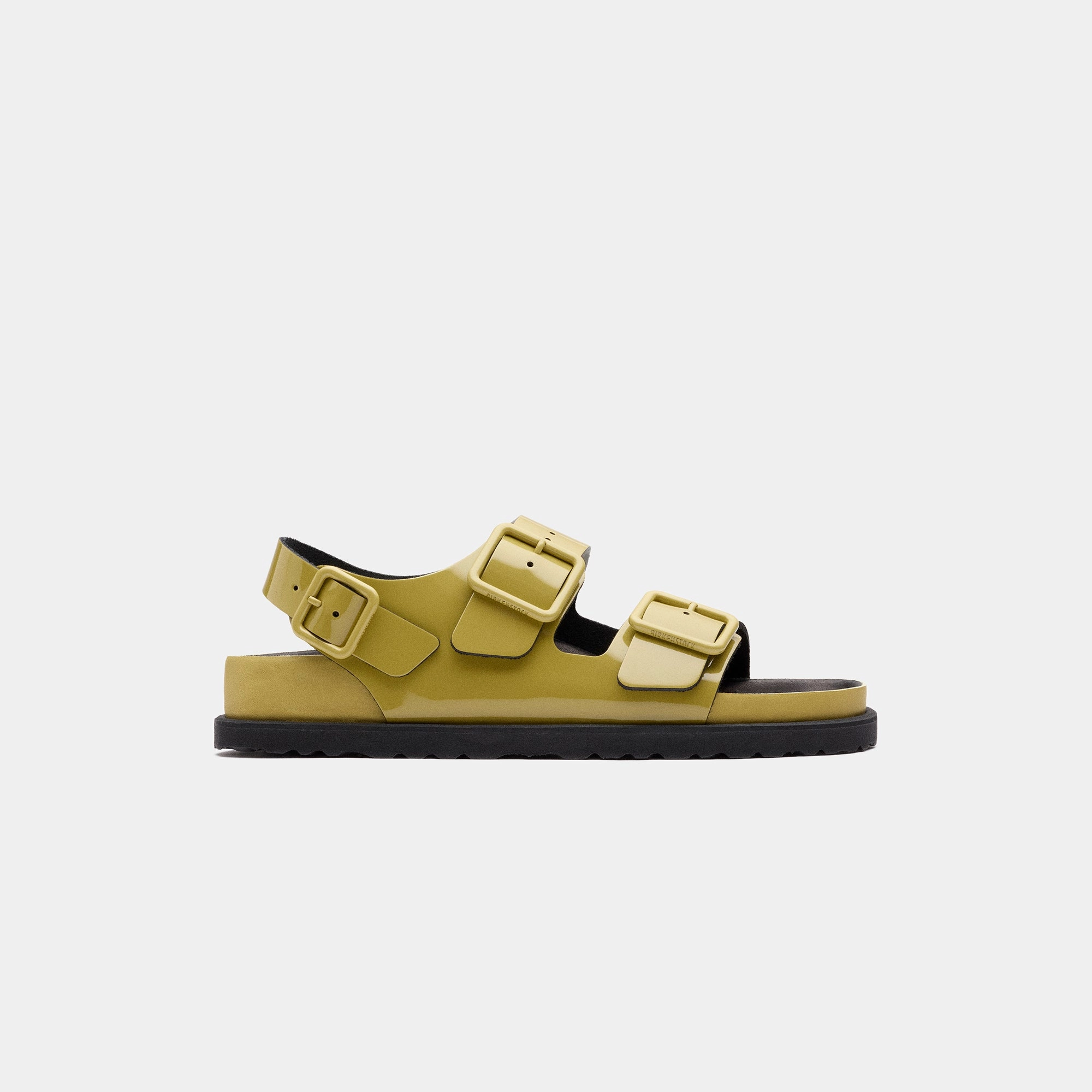Birkenstock 1774 Milano - Golden Olive Open-toe comfort slides