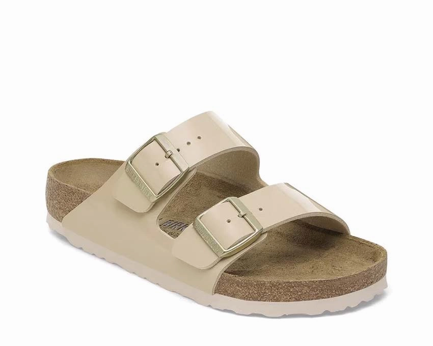 Birkenstock Arizona Birko-Flor Patent Durable trail runners