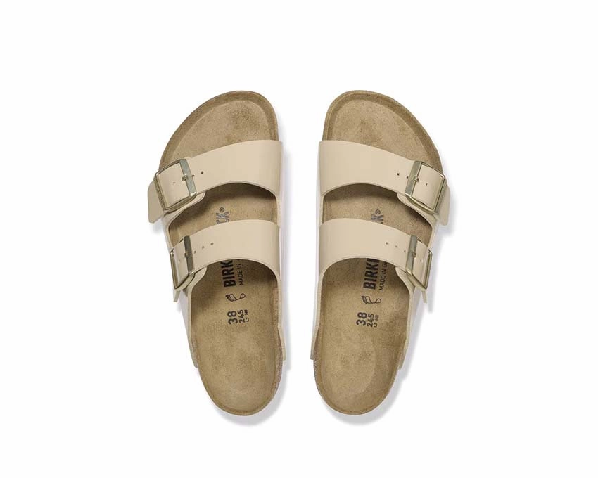 Birkenstock Arizona Birko-Flor Patent Durable trail runners