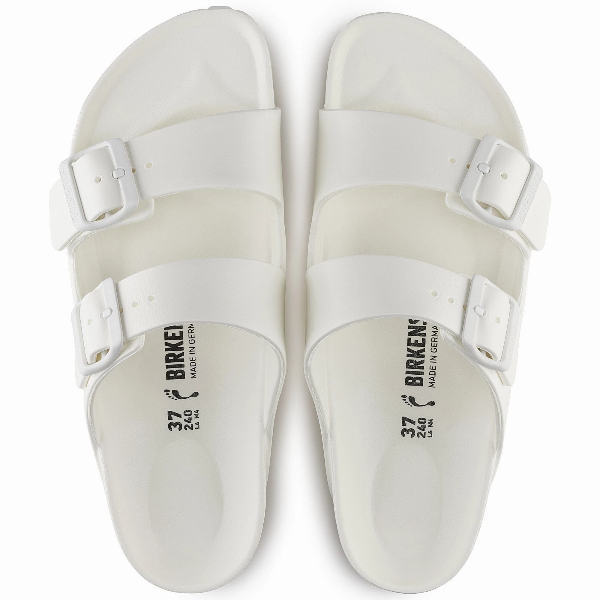 BIRKENSTOCK ARIZONA ESSENTIALS WHITE EVA Birkenstock comfortable casual footwear